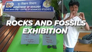 Rocks and Fossils exhibition  Department of Geology delhiuniversity [upl. by Artap]