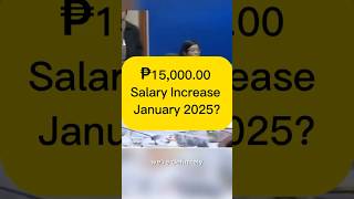 15k Salary Increase in January 2025 [upl. by Ahsim]