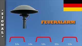 Sirenensignal quotFeueralarmquot Deutschland  E57 [upl. by Siegler910]