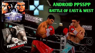 UFC FIGHT NIGHT LIVE PPSSPP Android Offline Mod Fight Night Round 3  NEW VERSION  Gameplay [upl. by Kordula]