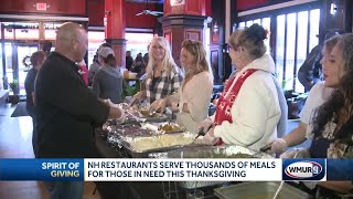 NH restaurants serve up meals for people in need [upl. by Anadroj]