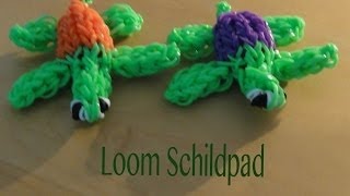 Tutorial  Hoe maak je schildpadjes  rainbow Loom [upl. by Nnaeed]