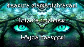 💜 Kohdistettu meditaatio  Unelmien manifestointi [upl. by Peoples]