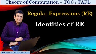 Identities of Regular Expression [upl. by Elamaj53]