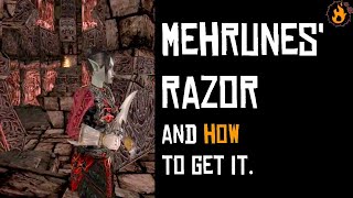 How to get Mehrunes Razor  Mehrunes Dagons Daedric Quest Walkthrough TES III Morrowind [upl. by Horatio]