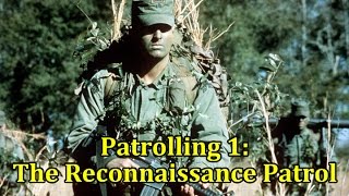 Patrolling 1 The Reconnaissance Patrol  Vintage US Army Film [upl. by Enirac209]