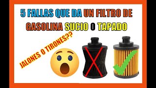 🔥 5 Síntomas De Filtro De COMBUSTIBLE SUCIO O TAPADO 🛑 Fallas Comunes QUE DEBERÍAS SABER😱 [upl. by Ennayrb66]