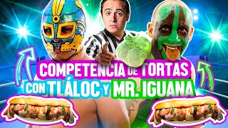 RETO DE TORTAS GLADIADOR  TLÁLOC VS MR IGUANA  Ñam Ñam Episodio 136 [upl. by Aitnuahs]