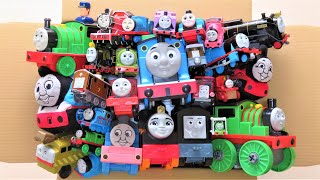 Thomas amp Friends toys come out of the box Percy James Nia Gordon Plarail Wooden Railway RiChannel [upl. by Katrinka564]