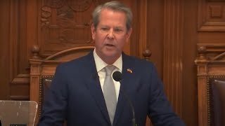 Gov Kemp delivers State of the State [upl. by Map]