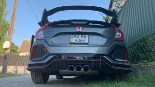 Milltek NonResonated Catback Exhaust System Honda Civic Type R FK8 20 [upl. by Ernst]