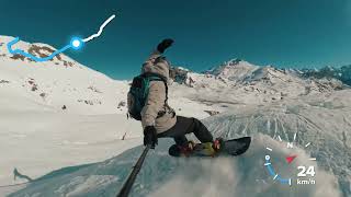 La MEJOR PISTA de FORMIGAL ❄️ Rinconada 📍 Hay tortazo [upl. by Yelhs]