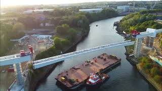 Sunderland Footbridge Final Section [upl. by Delano344]