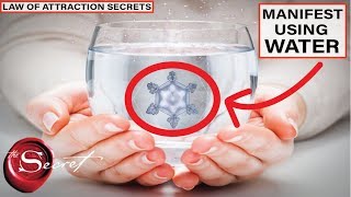 USING WATER to MANIFEST What You Want in Life  The Law of Attraction [upl. by Econah]