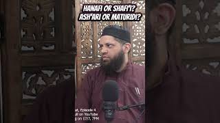 Shaykh Asrar Rashid  Hanafi or Shafii  Ashari or Maturidi [upl. by Junette283]