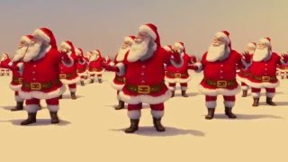 Santa Claus Dancing quotJingle Bell Rockquot Brenda Lee 1958 Topaz 2015 [upl. by Deckert511]