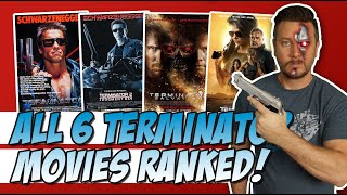 All 6 Terminator Films Ranked [upl. by Carley]