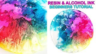 Resin Petri Dish Tutorial BASICS Coasters [upl. by Sirotek532]