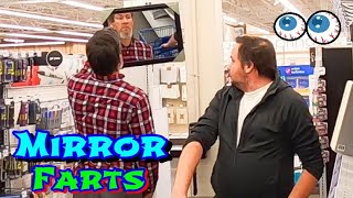 FARTING with a MIRROR 👀💩 Funny Fart Prank 🤣 [upl. by Oletha]