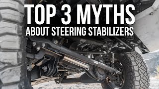 Top 3 Steering Stabilizer Myths BUSTED  What You Need to Know [upl. by Adigirb]