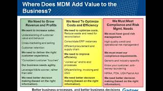 Gartner Master Data Management Summit what is it and Why is it important for 2011 [upl. by Ronile]