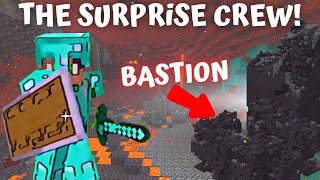 Fight im Nether🔥😬Minecraft  Youtuber Surprise Crew [upl. by Daus863]