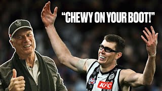 Watch Mason Coxs Dad Micd Up at an AFL game 🎙️😅 [upl. by Mychael]