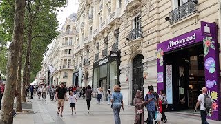 Champs Élysées avenue Paris France [upl. by Aira]