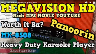 MEGAVISION Karaoke Review amp Unboxing [upl. by Staal]