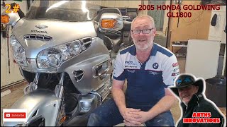 2005 Honda Goldwing GL1800 episode 2 [upl. by Wachter621]