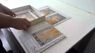 How to save a jigsaw puzzle in a box  Como guardar un puzzle en su caja [upl. by Tega]