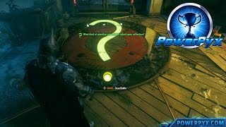 Batman Arkham Knight  Riddler Trial 3 Walkthrough The Cat and the Bat Trophy  Achievement Guide [upl. by Yrem]