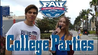 What Was Your Craziest Party Experience FAU [upl. by Kayla]