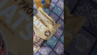 Pintola High Protein Oats Dark Chocolate Review  22GmProtein shorts oats protein fiber viral [upl. by Nnyledam]