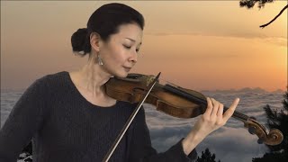 Pisendel Sonata for Solo Violin with beautiful photos by friends yun KIM violin [upl. by Roselani]