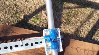 Homemade VHF Scanner Radio Dipole Antenna [upl. by Randall449]