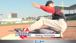 Red Sox Academy  Sliding technique [upl. by Gnirps]