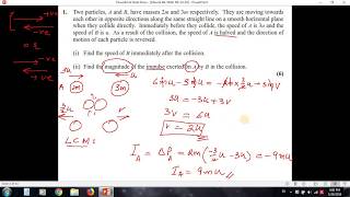 Edexcel IAL Math M1 Jan 19 Part 1 [upl. by Sabba230]