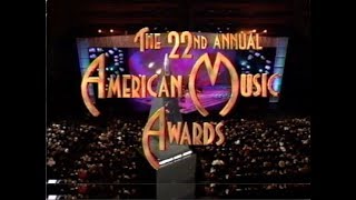 The 22nd Annual American Music Awards  Part 1 of 2  January 30 1995 [upl. by Roth]