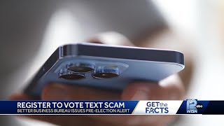 Scammers target voters with texts emails ahead of Election Day [upl. by Dyl]