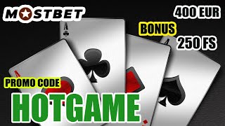 Mostbet account create  Betting and casino bonuses 125 [upl. by Asirahc]