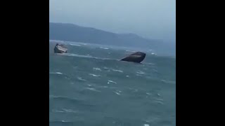 Arvin Ship Vessel splits in two Crash Marine Accident near Turkish coast 6 people lost Rescue [upl. by Rayna]