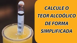 Aprenda a calcular o TEOR ALCOÓLICO da sua cerveja de um jeito muito simples  FAZ CERVEJA [upl. by Aihsekyw]