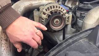 How to Change The Alternator on a 60L F250 [upl. by Takashi930]