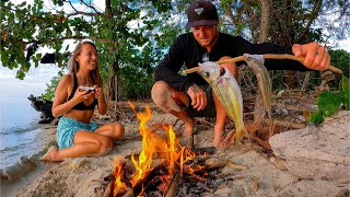 RETO DE SUPERVIVENCIA  SIN COMIDA NI AGUA EN UNA ISLA ABANDONADA [upl. by Ainer]