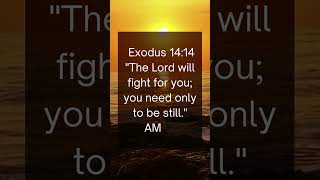 EXODUS 1414  Gods Message  Daily Bread  Bible Verses [upl. by Icul]