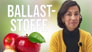 Was sind Ballaststoffe und worin sind sie enthalten Teil 1 – mit Dagmar von Cramm [upl. by Suisyola]