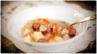 Cabbage Soup  Kapusniak  Anias Polish Food Recipe 35 [upl. by Anomar319]