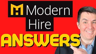 Modern Hire interview questions  and how to answer them [upl. by Eibot696]