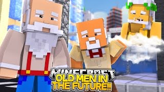 Minecraft Adventure  BACK TO LIFE  OLD MEN IN THE FUTURE [upl. by Arndt414]